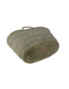 Capazo Mallorquín tradicional de hoja de palma cesta de compra con asa de cuerda 2
