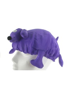 Gorro impermeable de baño ajustable para bebe protección ducha niños