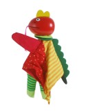 Titella de mà disseny drac amb cap de fusta joguina clàssica tradicional per a nens nenes.