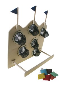 Joc de punteria circ de fusta  2