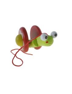 Jeu de corde en forme d'escargot en bois pour garçons filles