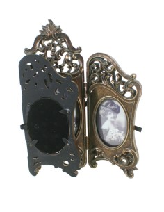 Marco de Fotos Plegable 3 Cuerpos Estilo Vintage Decoración Hogar. 2