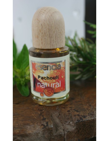 Esencia natural de Patchouli perfume de ambiente. Frasco: 16 ml.