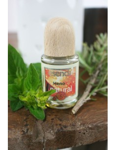 Esencia natural de Heno en frasco perfume de ambiente. Frasco: 16 ml.