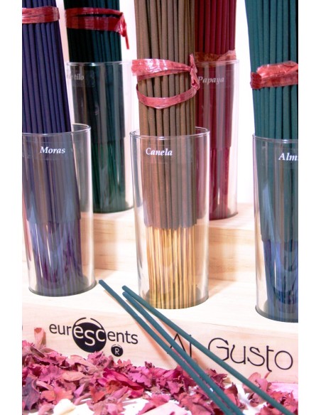 Varita incienso RUDA aroma artesanal se sirven por unidad. Sticks de 32 cm.