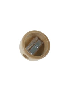Sacapuntas de madera con figura ranita 2