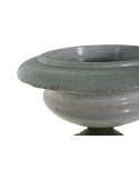 Macetero grande terracota de cerámica con forma de copa para jardín de estilo rústico, decoración hogar