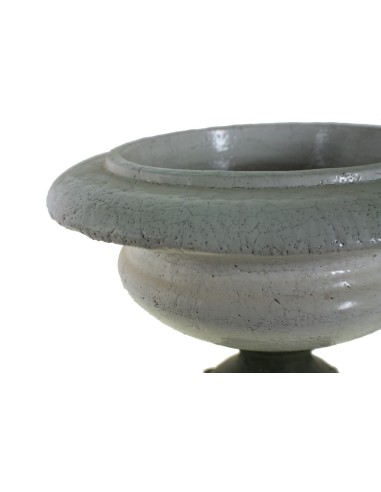 Grand pot en céramique en forme de coupe en terre cuite pour jardin de style rustique, décoration de la maison