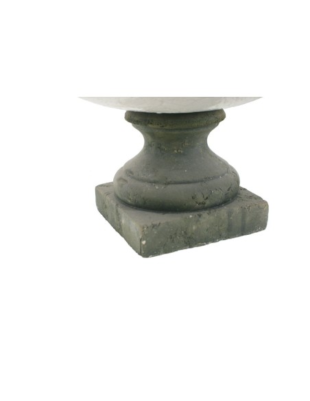 Grand pot en céramique en forme de coupe en terre cuite pour jardin de style rustique, décoration de la maison