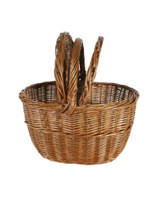 Panier en osier renforcé pour le pique-nique et le stockage des champignons 2