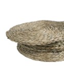 Salvamantel artesanal bajo plato de anea natural para mesa aislamiento térmico estilo vintage. Medidas: Ø 35 cm.