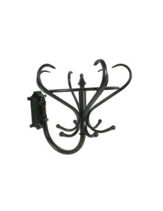 Porte-manteau mural pivotant en métal 2