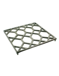 Dessous de plat en aluminium poli pour protéger la table de cuisine