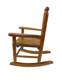 Mecedora infantil de madera -color Miel- 2