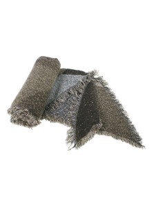 Foulard étole basique en marron estampé de carrés complètent pour votre look fonctionnel cadeau original mode femme 2