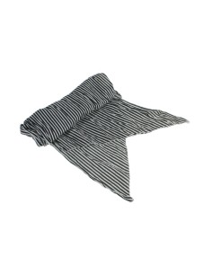 Bufanda foulard de cuello estilo básico a rayas color blanco negro complemento para tu look regalo original funcional moda mujer 2