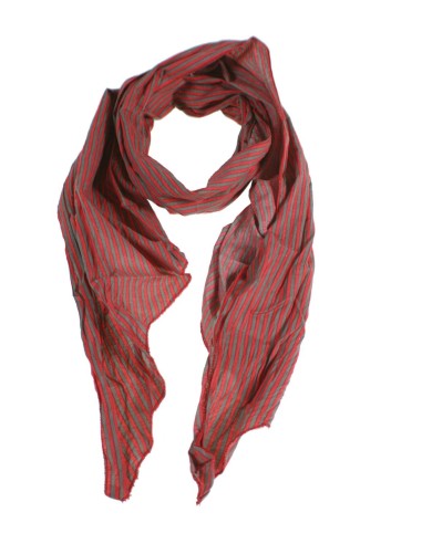 Foulard à rayures de style basique couleur blanc noir complément pour votre look cadeau original fonctionnel mode femme