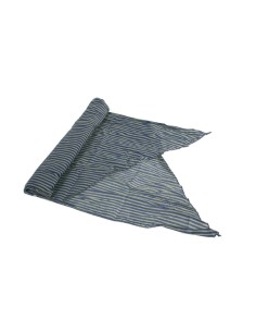 Bufanda foulard de coll estil bàsic a ratlles color blau gris complement per a la teva look regal original funcional moda dona 2