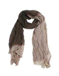 Bufanda foulard estilo básico color marrón y beige degradado complemento para tu look regalo original funcional moda mujer