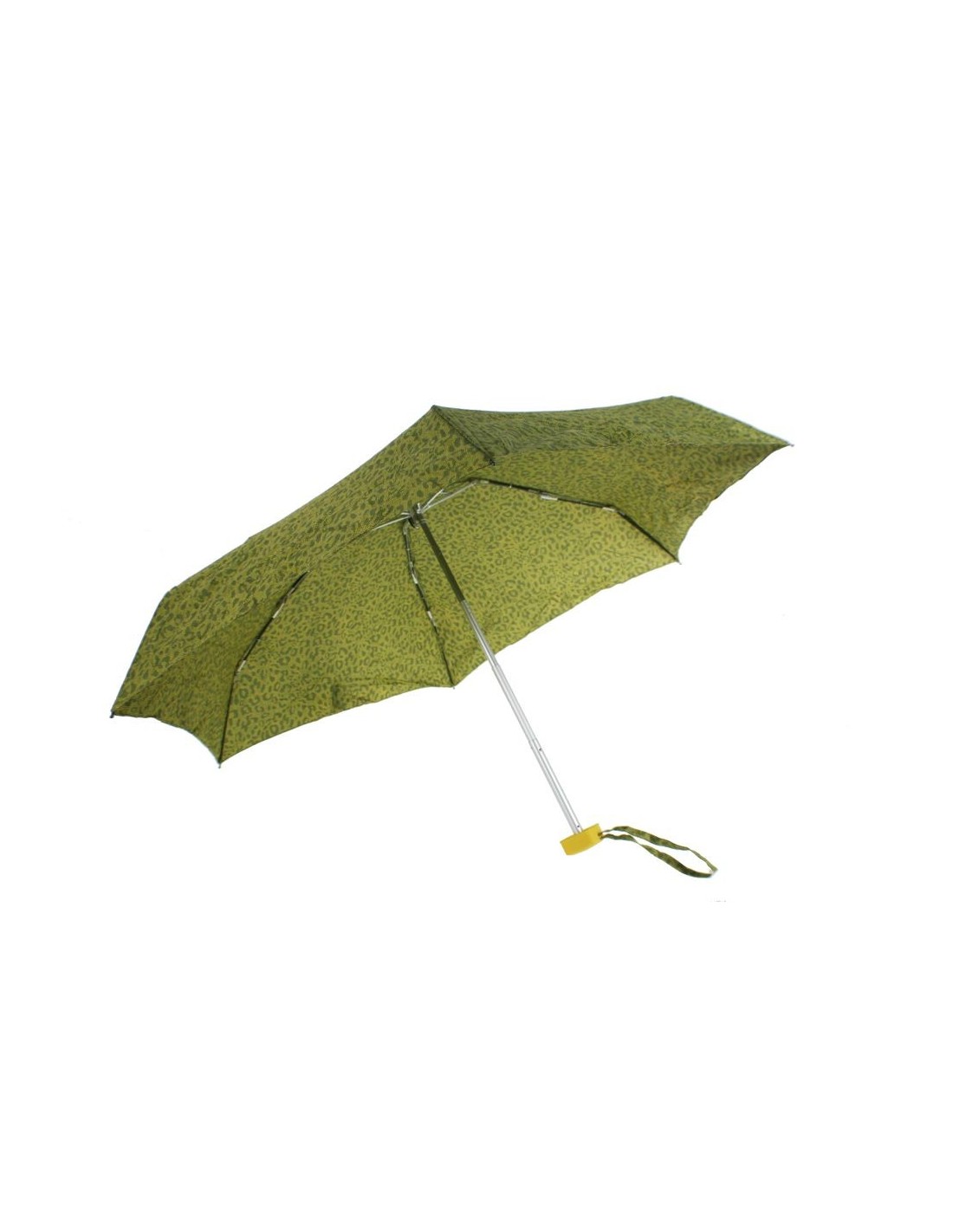 Paraguas plegable lluvia para señora clásico color verde