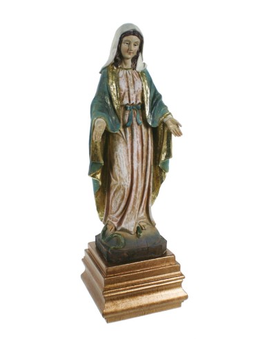 Peanas de madera figuras religiosas