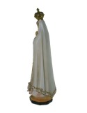 Estatua Figura religiosa de culto Virgen de Fátima de resina y pintada a mano decoración hogar