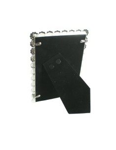 Marc portafotos sobretaula amb forma de margarides esmaltades decoració llar vintage Tofo de 10x15 cm. 2