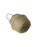 Cesta de hoja de palma para cubremacetas cesta almacenamiento cesta para plantas decoración hogar