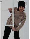 Pijama para niño Massana de invierno pantalón largo color gris talla 10