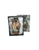 Escultura religiosa Santísima Trinidad en resina pintada a mano y caja regalo