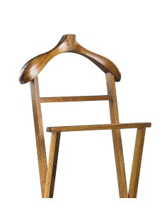Mindi bois massif pliable valet stand porte-manteau décor à la maison pour dressing et chambre style vintage 2