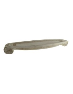 Centro de mesa o Bandeja de madera maciza alargada estilo vintage 2