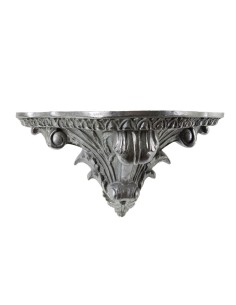  Corbeau étagère étagère vieil argent décoration étagère murale résine accrocher décoration