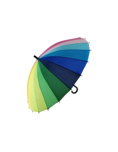 Paraguas de lluvia para señora grande de multicolores diseño atractivo complemento de moda