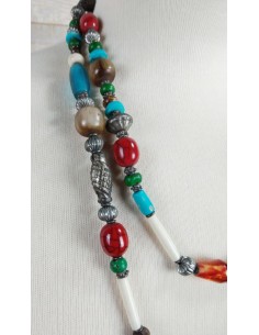 Collar de cuentas hecho a mano regalo personal 2