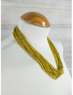 Collar de la India realizado manualmente cierre con moneda original Estilo arbolario accesorio para el verano y completar tu loo 2