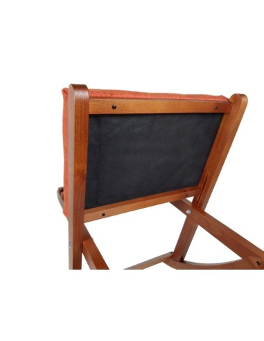 Reposapiés plegable de madera maciza de base ancha color nogal y acolchado mueble auxiliar Reposapiés plegable de madera maciza de base ancha color nogal y acolchado mueble auxiliar