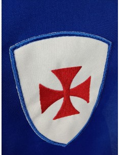 Peto Arnés Medieval de Roba Color Blau amb insígnia Complement per a Jocs Disfresses per a infants 2