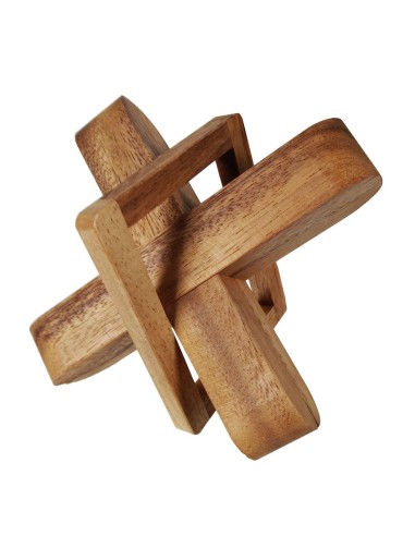 Jeu de puzzle en bois Cross.
