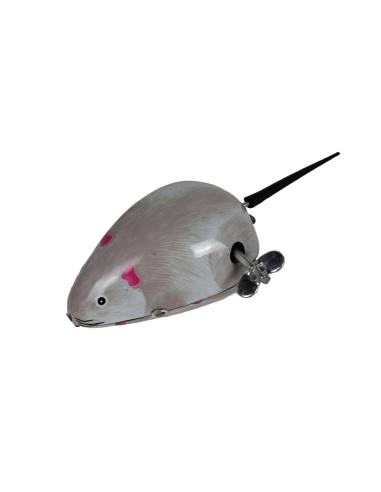 Ratolí de Metall a Corda - Joguina Retro de Col·lecció