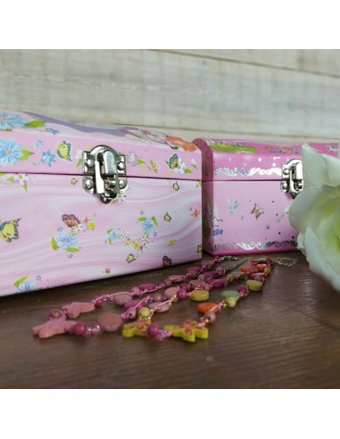 Caja Musical Infantil Joyero Color Rosa con Bailarina Girando y Espejo. Caja Musical Infantil Joyero Color Rosa con Bailarina Girando y Espejo.