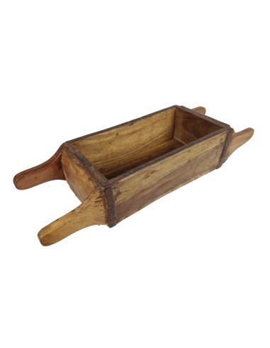 Coffre en bois d'acacia massif, fabriqué à la main, décoration et rangement pour la maison, design rustique