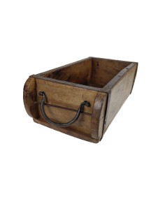 Coffret artisanal en bois massif d'Akacia, idéal pour la décoration, la maison et l'organisation. Design rustique. 2