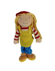 Muñeca de trapo, estilo vintage, hippie, para los más peques, juguete tradicional y nostálgico.