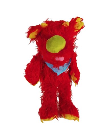 Marioneta de mano monstruo de tela de Peluche suave juguete clásico tradicional para niños y niñas. Marioneta de mano monstruo de tela de Peluche suave juguete clásico tradicional para niños y niñas.