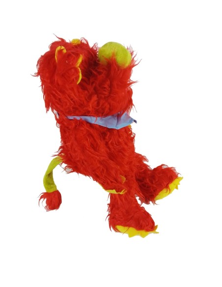 Marioneta de mano monstruo de tela de Peluche suave juguete clásico tradicional para niños y niñas.