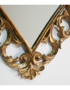 Miroir mural en bois sculpté à la main Collection CHRISTOPHER GUY 2
