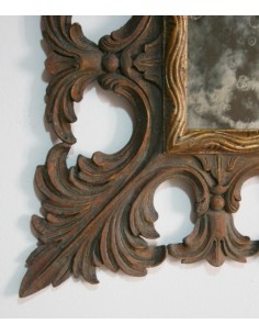 Miroir mural en bois sculpté à la main Collection CHRISTOPHER GUY 2