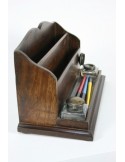 Caja de madera cartero escritorio