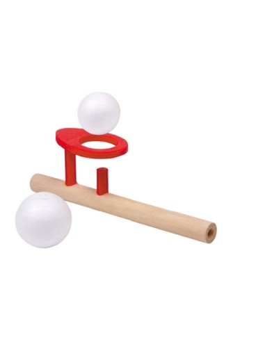  Juego de madera pelota flotante juego para estimular la respiración y habilidad juego tradicional